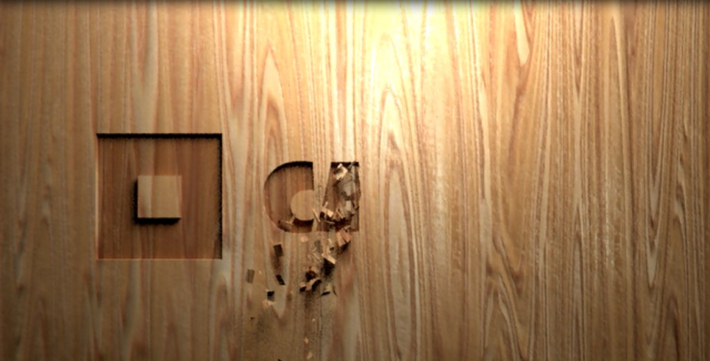 Revealing Text animation by Chipping a Wooden Plank preview image 1